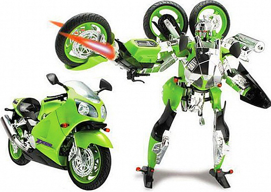 Фигурка 1TOY 51608Т Kawasaki Ninja ZX12R