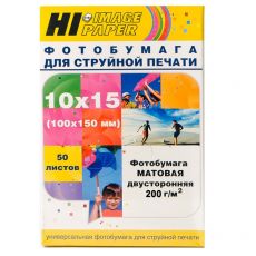 Фотобумага Hi-Image Paper A21174 А6, 200 г/м2, 50 л., покрытие - матовое