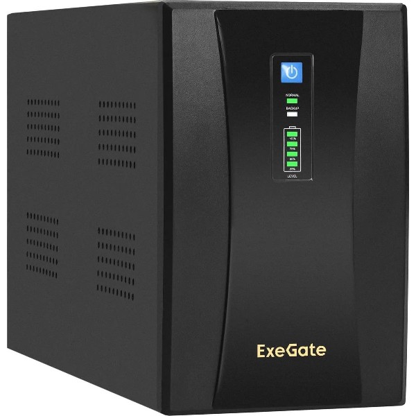 Источник бесперебойного питания Exegate SpecialPro EX292610RUS черный, 2200BA.