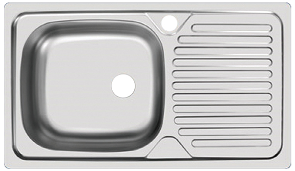 Кухонная мойка Ukinox CLM 760.435 ---5K 2L