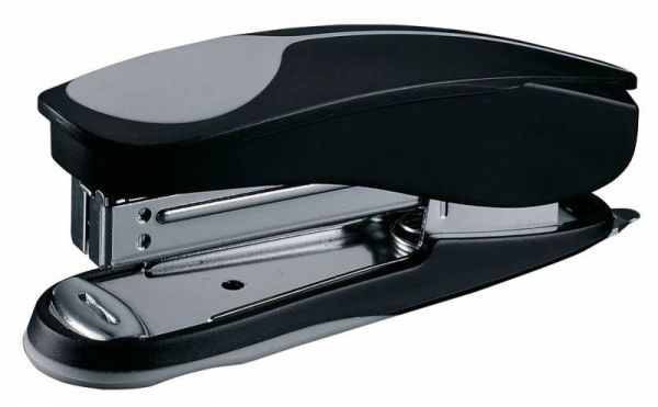 Степлер KW-trio 5516blck Pollex Half-strip 24/6 до 20 листов 105 скоб встр. антистеплер черный